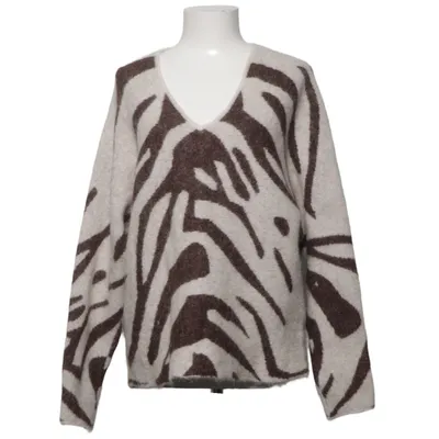 Sweater (Beige, Brun) fra WERA Alpacauld, Elastan, Polyamid