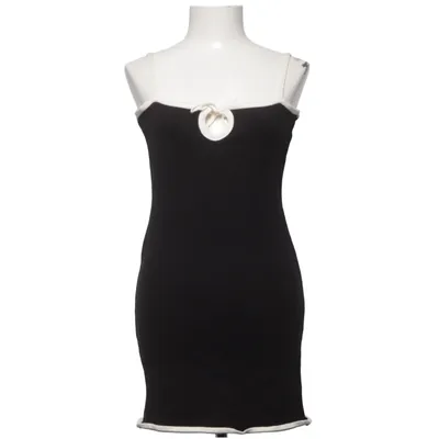 Jurk (Zwart, Wit) van PrettyLittleThing Polyamide, Polyester, Viscose