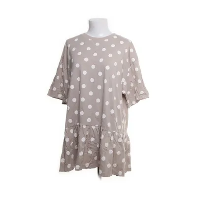 Klänning (Beige, Vit) från Divided Exclusive by H&M Bomull