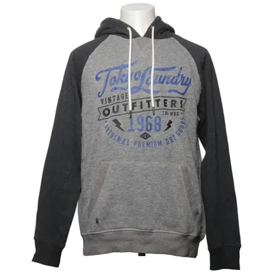 Hoodie (Gray, Blue) from Tokyo Laundry Cotton, Polyester