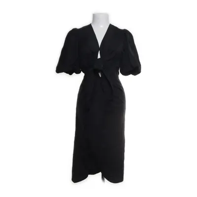 Kjole (Sort) fra Sandro Paris Viscose, Polyamid, Linned, Bomuld