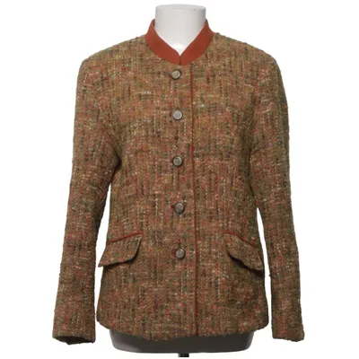 Blazer (Brown, Multicolored) from Admont Acrylic, Alpaca wool, Cotton, Polyamide