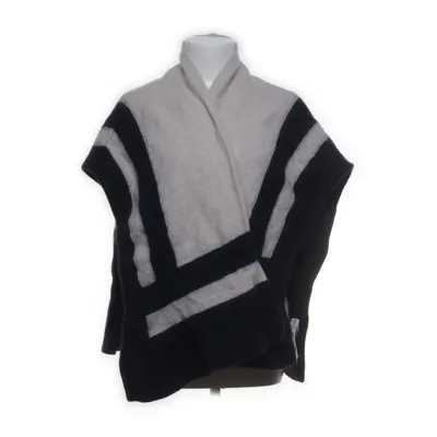 Poncho (Blå, Beige) från Milano Italy Polyester, Ull