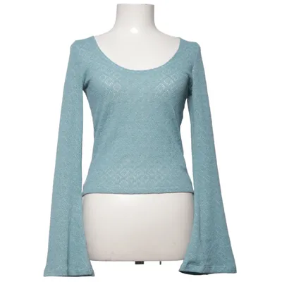 Sweater (Blue) from Monki Polyester, Viscose