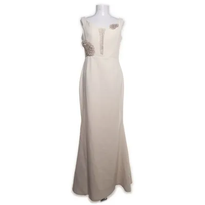 Evening gown (Beige) from Ipekyol Polyester, Cotton