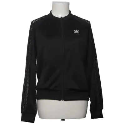 Träningsjacka (Svart) från Adidas Elastan, Polyester