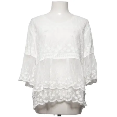Bluse (Hvid) fra Apricot Bomuld, Nylon