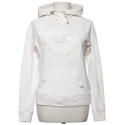 Capuchon sweater (Wit) van Hollister Katoen, Polyester