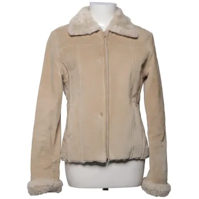 Shearlingjakke (Beige) fra Vero Moda Læder