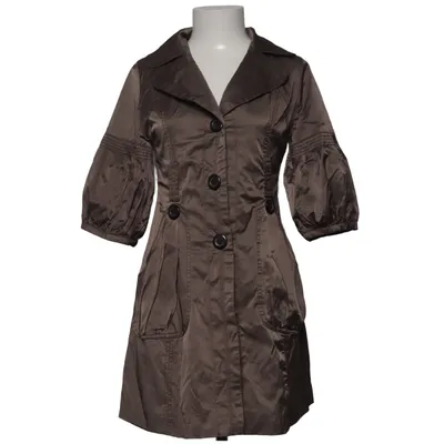 Trenchcoat (Braun) von MaxMara Baumwolle, Elasthan, Polyamid, Polyester