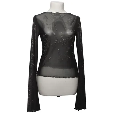 Top (Tiah Rhinestone Long Sleeve) van Weekday Elastaan, Polyester