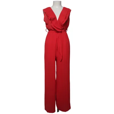 Jumpsuit (Red) Elastane, Viscose