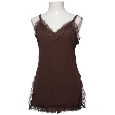 Tank Top (Brown) from Gina Tricot Recycled polyester