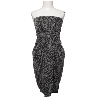 Jurk (Grijs, Zwart) van Mina UK Polyester