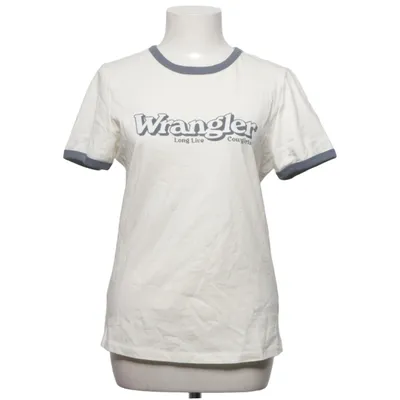 T-shirt (Weiß, Blau) von Wrangler Baumwolle