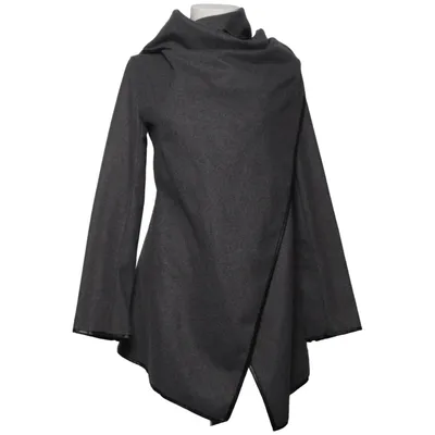 Jas (Grijs) van Uniquely Zero Acryl, Polyester, Wol