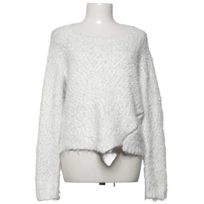Pull-over (Blanc) de Noisy May Fibre métallique, Polyamide, Polyester