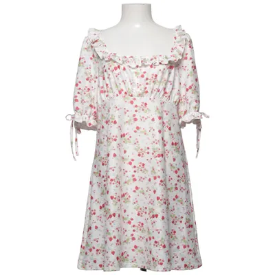 Kjole (Hvid, Rød, Grøn, Flerfarvet) fra Miss Selfridge Elastan, Polyester