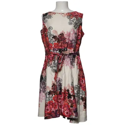 Jurk (Beige, Meerkleurig) van Lady Vintage Katoen, Polyester