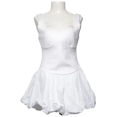Dress (White) from Zara Cotton