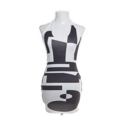 Halterneck dress (White, Blue) from Cape Clique