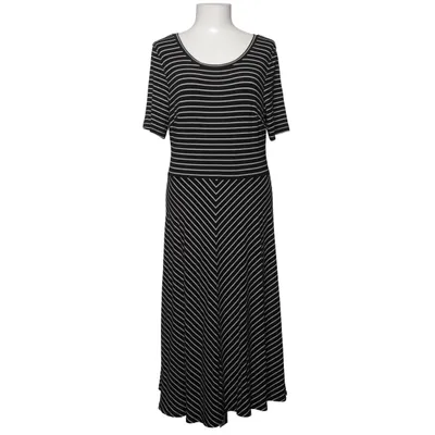 Robe maternité (Noir, Blanc) de Miss Clarity Élasthane, Viscose