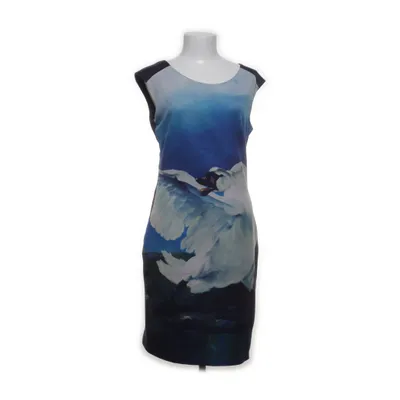 Dress (Blue, White, Multicolored) from Smashed Lemon Elastane, Polyester