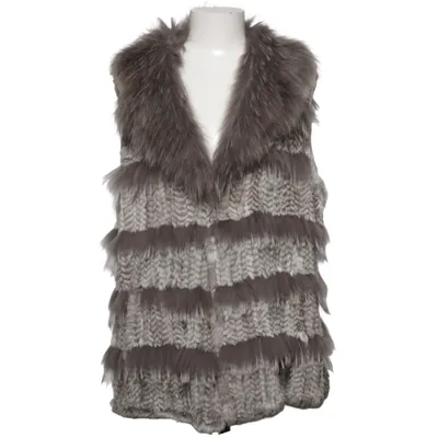Bont gilet (Nadine w/o belt) van Milestone Konijnenbont