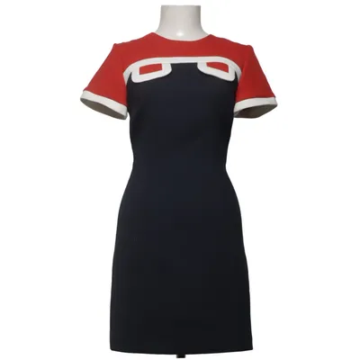Dress (Blue, Red, White) from Marmalade Acrylic, Wool