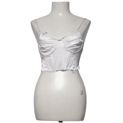 Crop top (Wit) van Dilvin Viscose