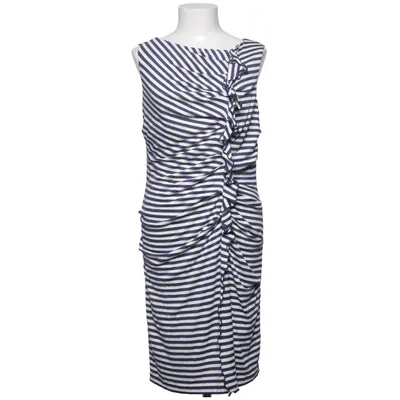 Robe (Bleu, Blanc) de Jake*s Élasthane, Polyester, Viscose