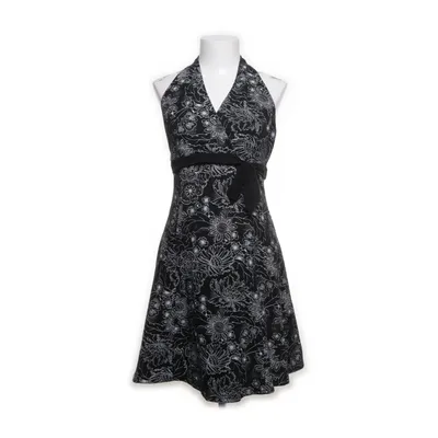 Halternek jurk (Zwart, Wit) van Rainbow Collection Katoen, Elastaan