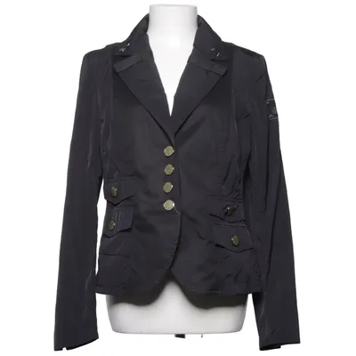 Blazer (Zwart) van Airfield Katoen, Elastaan, Polyester