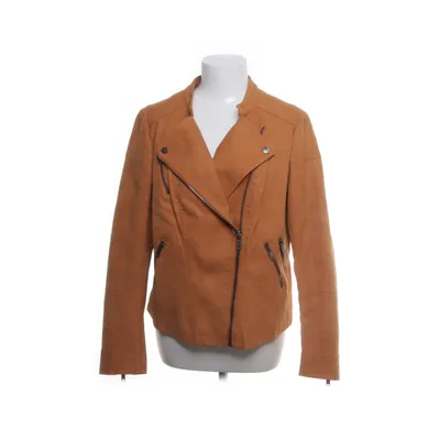 Bikerjacka (Brun) från ONLY Carmakoma Polyester, Polyuretan, Viskos