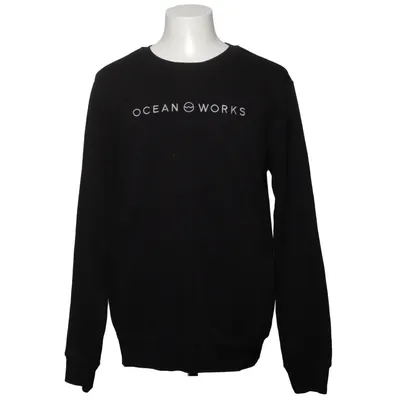 Sweatshirt (Black) from Ocean Works Cotton, Polyester, Viscose