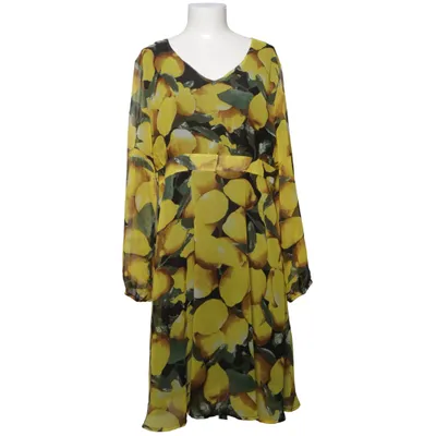 Jurk (Geel, Zwart, Groen, Meerkleurig) van Smashed Lemon Polyester