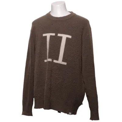 Pull-over (Encore Intarsia Recycled Knit) de Les Deux Élasthane, Polyester recyclé, Laine