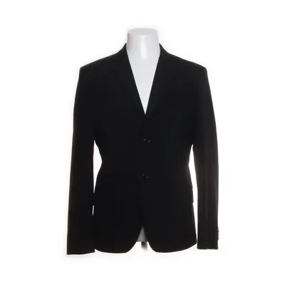 Kavaj (Svart) från Bertoni Polyester, Ull