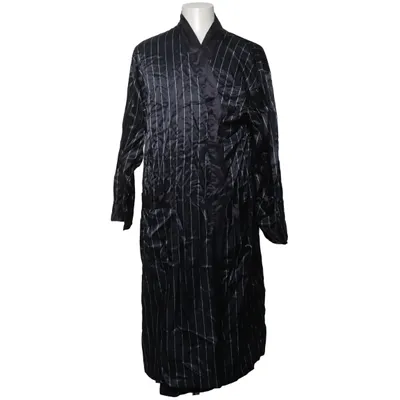 Dressing gown (Black, White) from Hajo Cotton, Polyester