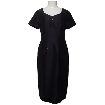 Jurk (Blauw) van Windsmoor Polyester, Zijde