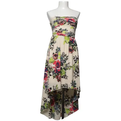 Dress (Beige, Multicolored) from VILA Clothes Elastane, Polyester