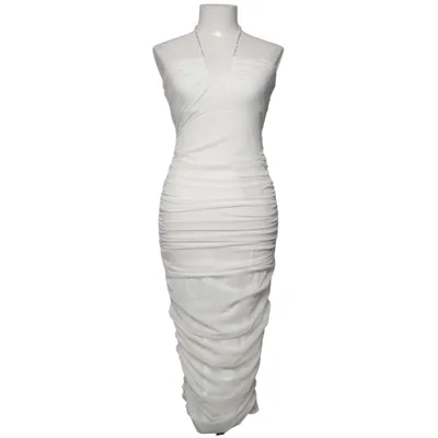 Robe de cocktail (Blanc) de Akira Élasthane, Polyester