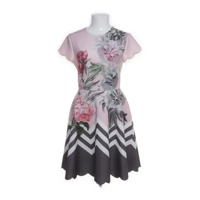 Kjole (Pink, Flerfarvet) fra Ted Baker Elastan, Polyester