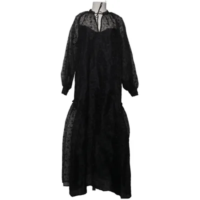 Maxi jurk (Zwart) van H&M Conscious Collection Polyester