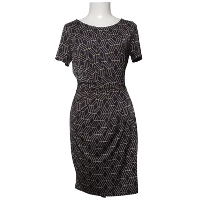 Robe portefeuille (Noir, Or) de Chiara Forthi Élasthane, Polyester
