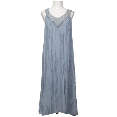 Dress (Blue) from Bohemian Elastane, Silk, Viscose