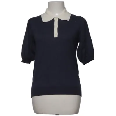 Top (Blue, White) from MSCH Copenhagen Polyamide, Polyester, Viscose