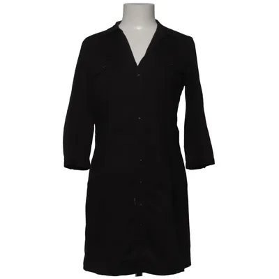Robe chemise (Noir) de Mango Basics Coton, Élasthane, Polyuréthane