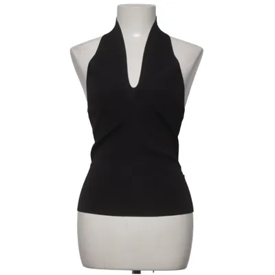 Halter neck top (Black) from Zara Polyamide, Viscose