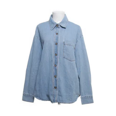 Jeansskjorta (Blå) från Villa Sophie Bomull, Polyester